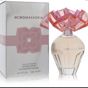 BCBG Max Azria Women’s perfume. 1/2 full bottle, also with small travel bottle.
